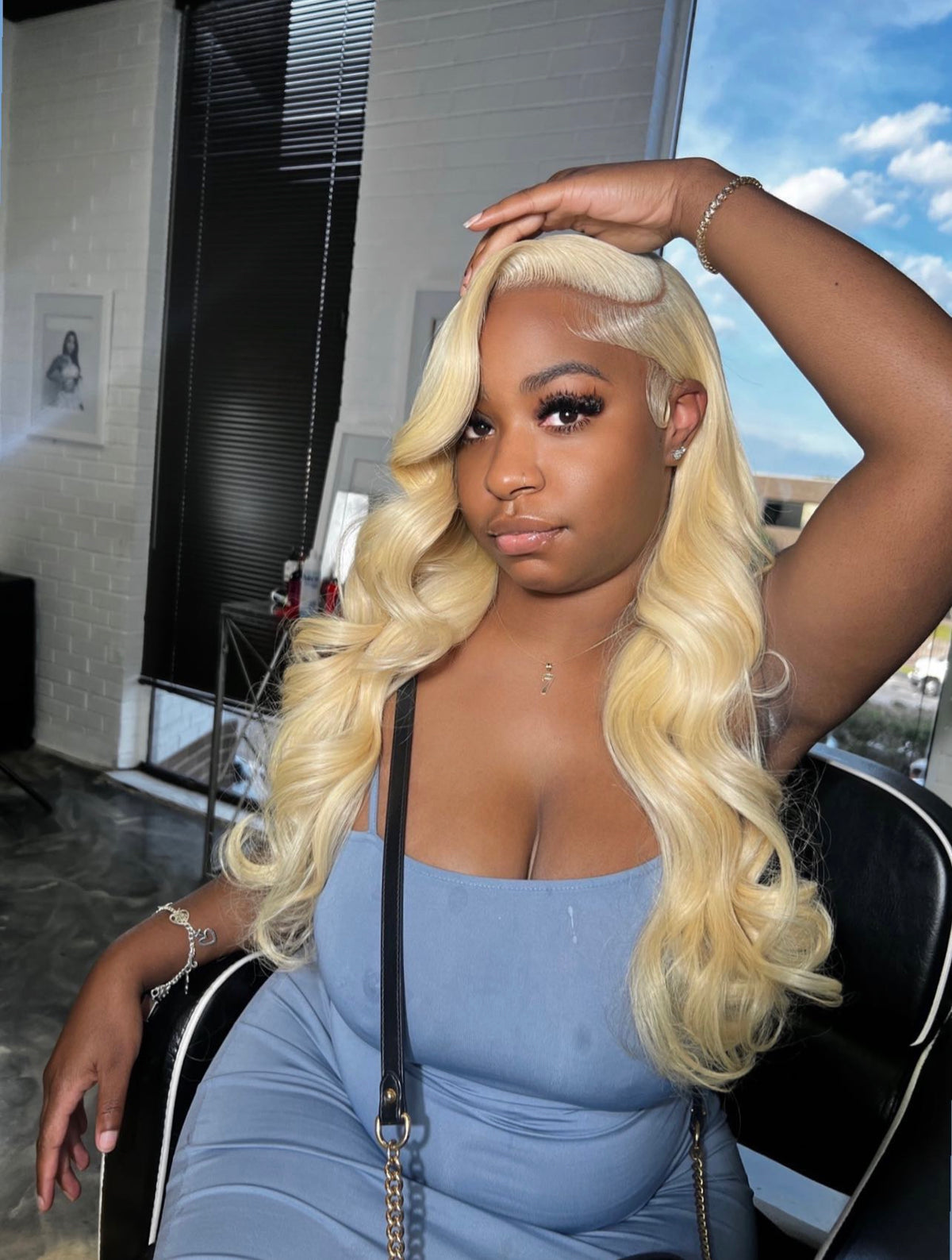 613 Russian Blonde Wigs